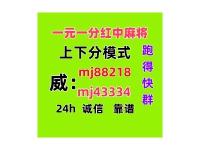 （红中麻将）一元一分正规麻将群(全天在线）