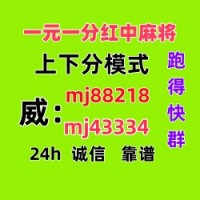 （红中麻将）一元一分正规麻将群(全天在线）