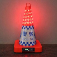 充电式led路锥 圆形发光路锥厂家直销
