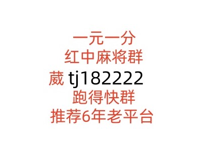 广东一元一分红中麻将群早春