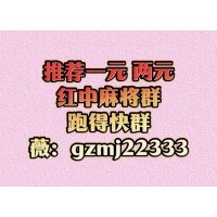 谁有广东红中一元一分麻将群