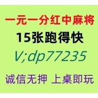 【独占鳌头】红中麻将跑得快一元一分亲友圈玩法