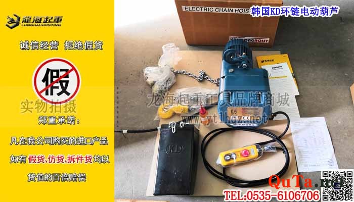 韩国KD环链电动葫芦单条大图