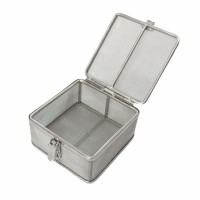 销售不锈钢消毒网篮  表面光亮消毒篮