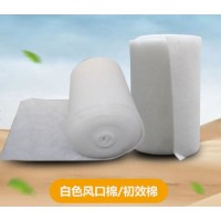 蓝白初效风口棉｜空调/烤漆房/风机通用防尘过滤棉