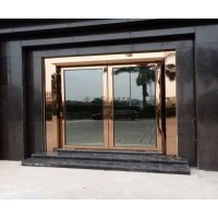 北京有框玻璃门换地弹簧公司