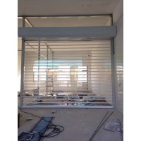 北京加工感应快速门-安装无机布防火卷帘门电机