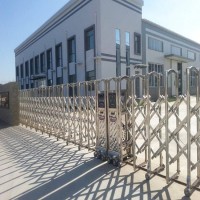 -北京西站更换伸缩门电机-铁艺大门厂家