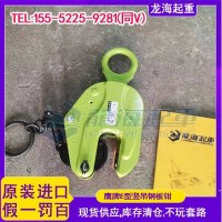 中国一重吊重型铸锻件，鹰牌E型钢板钳5倍安全系数