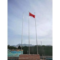 泰安亿佳学校旗杆的应用场合设备实施