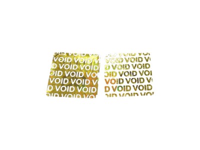 厂家定制生产 揭开留VOID防伪全息标签