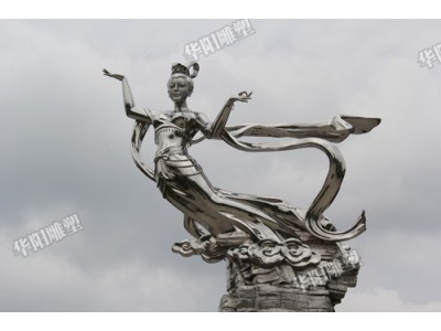 华阳雕塑 重庆景区IP打造 不锈钢雕塑定制 贵州雕塑工厂