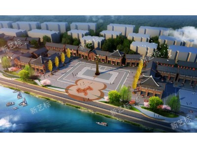 新艺标环艺 重庆艺术建筑设计 文旅IP设计施工 景区大门制作