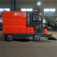 订购道路清扫车山东厂家直销电动四轮道路清扫车价格表