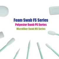 FS海绵头/PS普通布头/MS超细纤维布头无尘净化工业棉签 防静电无尘净化棉签