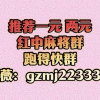 谁有广东红中一元一分麻将群