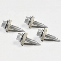 双金属复合 外六角尖尾钉 太阳能电池板框架 光伏安装 螺丝钉