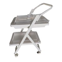 内镜转运车内镜转运器械车防污托盘带透明盖