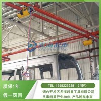 变速箱壳体搬运就位,KHC气动平衡器150kg速度1m/s
