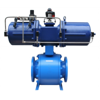 气动金属密封浮动球阀