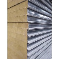 机制岩棉复合板绿色环保净化彩钢复合板阻燃防火多规格