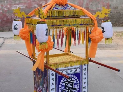 抬骨灰盒的轿子厂家价格便宜图2