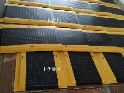 车间站立缓解疲劳垫,工位抗疲劳地垫,绿色防疲劳脚垫图2