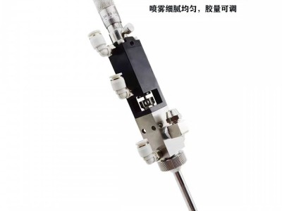 微量雾化阀小面积精密喷雾阀三防漆酒精气动喷射阀点胶机配套阀图3