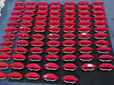 奔驰GLE53升级改装原厂AMG六活塞刹车卡钳批发确保每次刹车都更快更稳图3