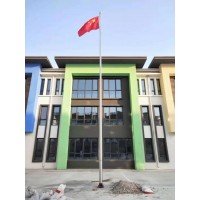泰安亿佳学校旗杆在各个场合的应用