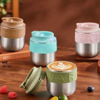 不锈钢真空礼品保温杯 予己温柔赠人深情 上海思乐得