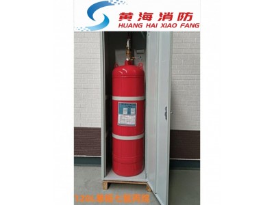七氟丙烷灭火器双柜式气体灭火装置GQQ120灭火药剂机房商用
