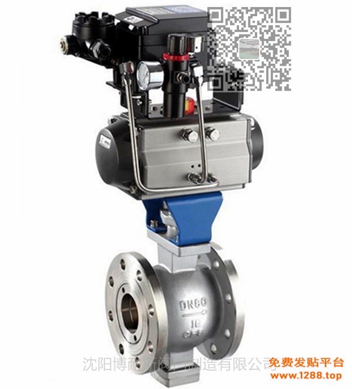 Q 气动V型球阀4