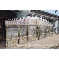 成都不锈钢门单元门庭院大门户外大门定制13032826899