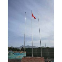 泰安亿佳学校不锈钢旗杆价格