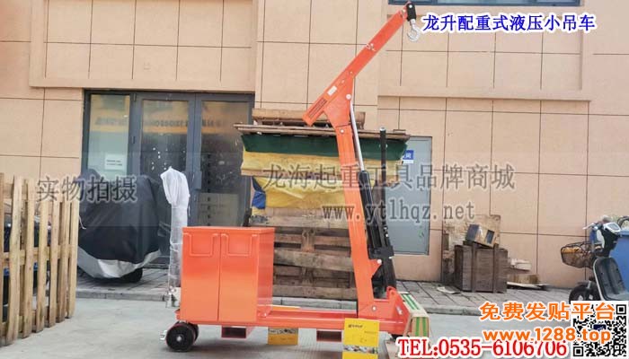 龙升配重式液压小吊车单条大图