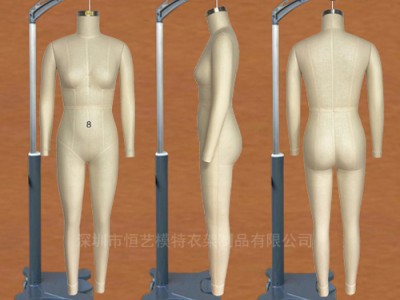 出口板房立裁人台-宁波可插针试衣模特-江苏服装设计人台图5