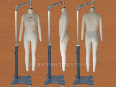 宁夏欧美码打版人台-夏门服装设计人台-杭州立体裁剪模特图5