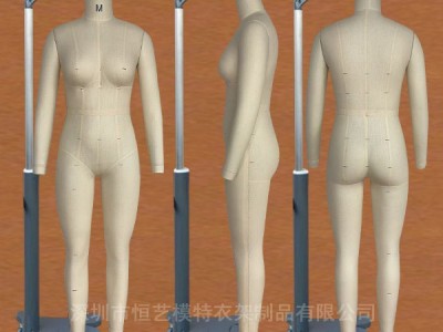 南京板房裁剪人台-江苏欧版立裁人台-上海欧美试衣人台图3