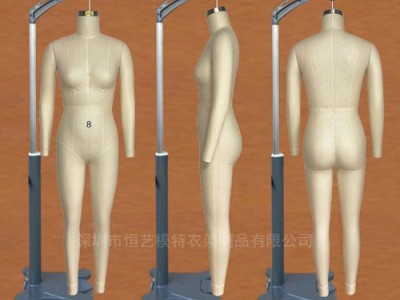 上海伸缩肩膀打版人台-宁波板房裁剪模特-杭州服装设计人台图2