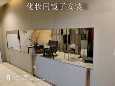 禄口健身房镜子安装图3