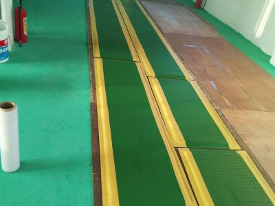 卡优高标准环保防疲劳脚垫，工位缓解疲劳地垫，导电胶板