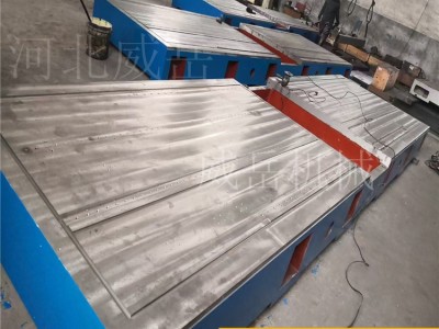 生产铸铁平台 2000*3000  淬火人工精准测量焊接装配试验平台