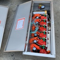 矿井压风自救装置接口均匀分布 6组并行意味着在同一时间