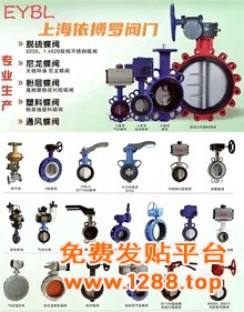 上海依搏罗蝶阀分类及选型