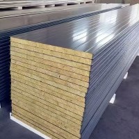 耐火隔热彩钢岩棉复合板净化复合板质保耐用