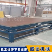 1级精度铸铁实验平台  人工刮研 电机试验平台 泊头十年老厂