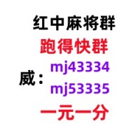 （诚信）怎么找一元红中麻将群（不·抵押）
